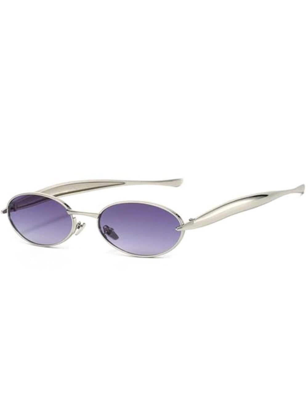 Oversized Aviator Sunglasses for Women 70s Retro Metal Frame Shades with Gold